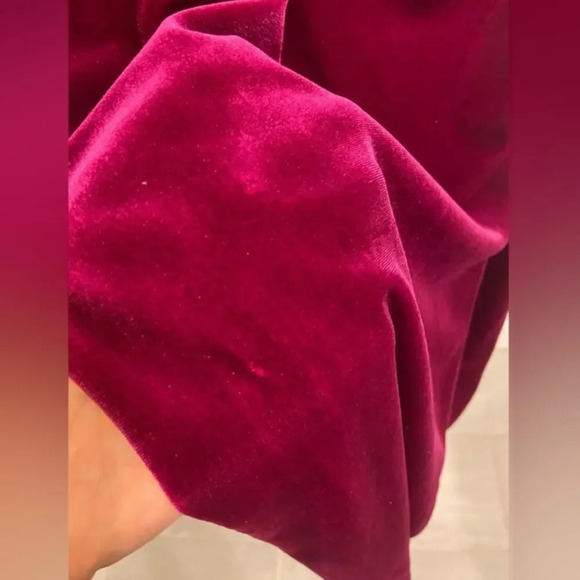 NWT Black Halo Bowery V-Neck Velvet Sheath Dress Pink Size 6 - Picture 7 of 11